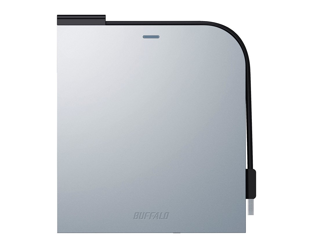 Amazon.co.jp: BUFFALO USB3.0 ポータブルDVDドライブ フラット